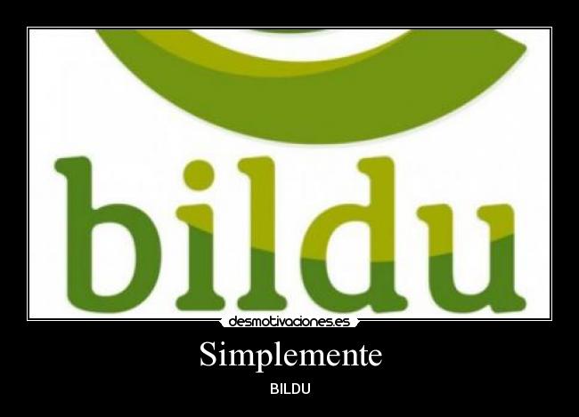 Simplemente - BILDU