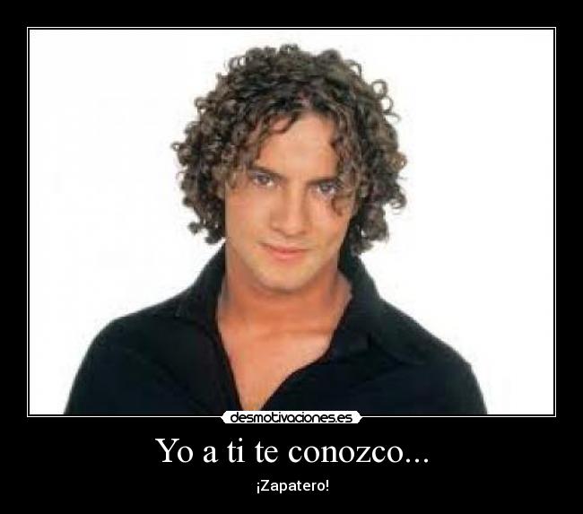 Yo a ti te conozco... - 