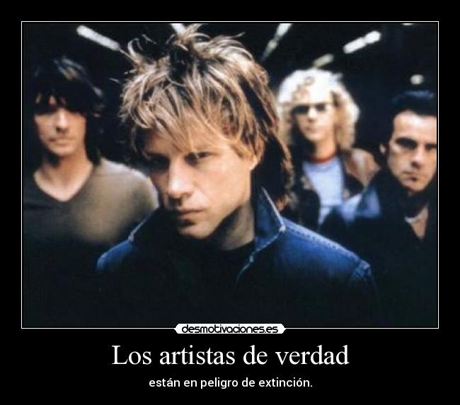 Los artistas de verdad -