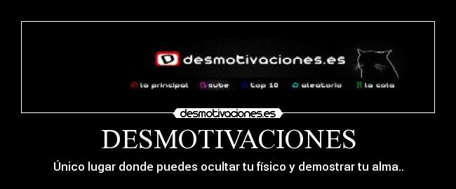 DESMOTIVACIONES -