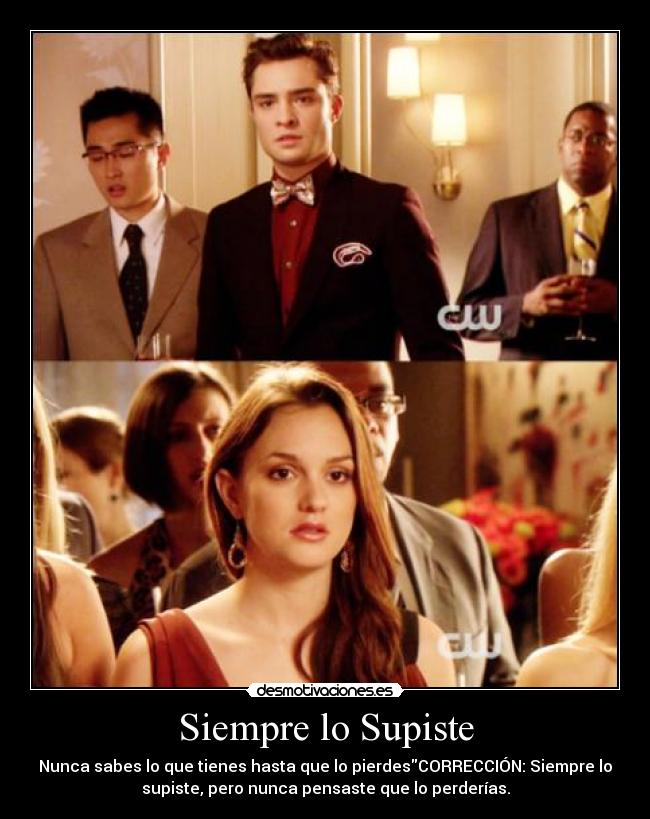 Siempre lo Supiste -