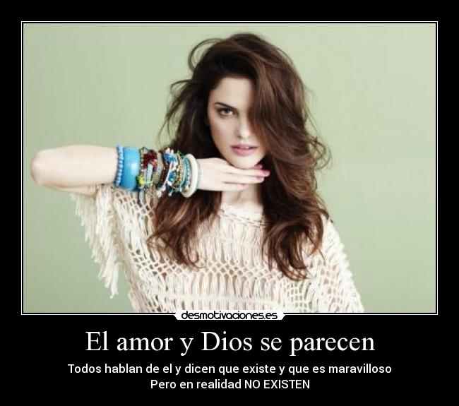 El amor y Dios se parecen - 