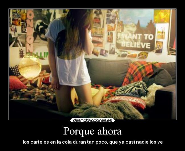 carteles cada vez consigo menos menos votos desmotivaciones