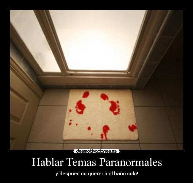 Hablar Temas Paranormales - 