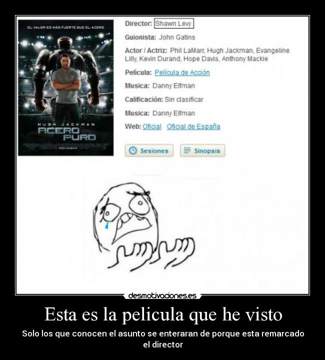 Esta es la pelicula que he visto - 