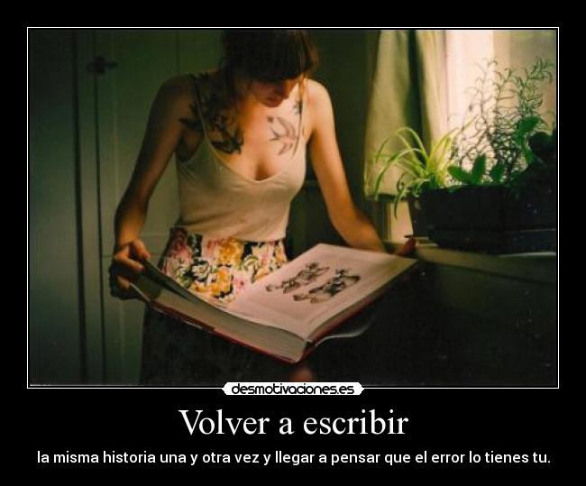 Volver a escribir - 