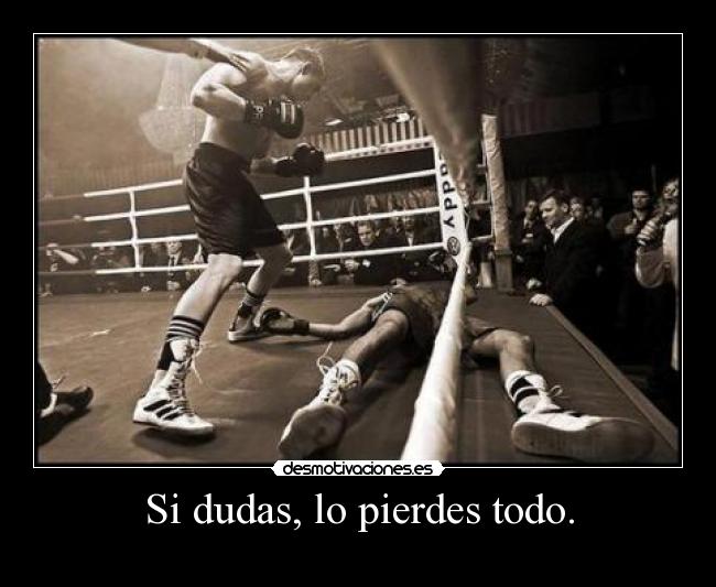 carteles boxing desmotivaciones