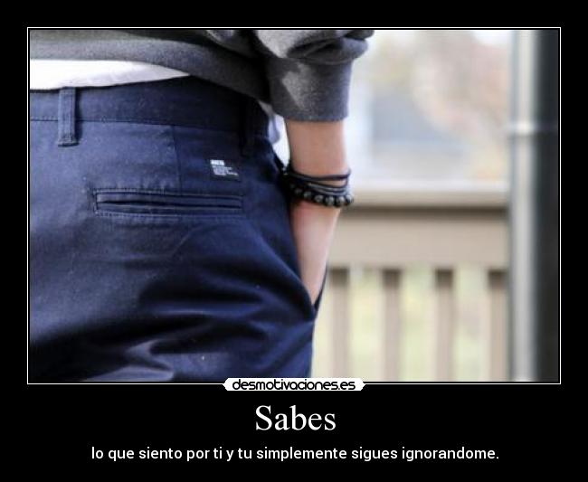 Sabes -