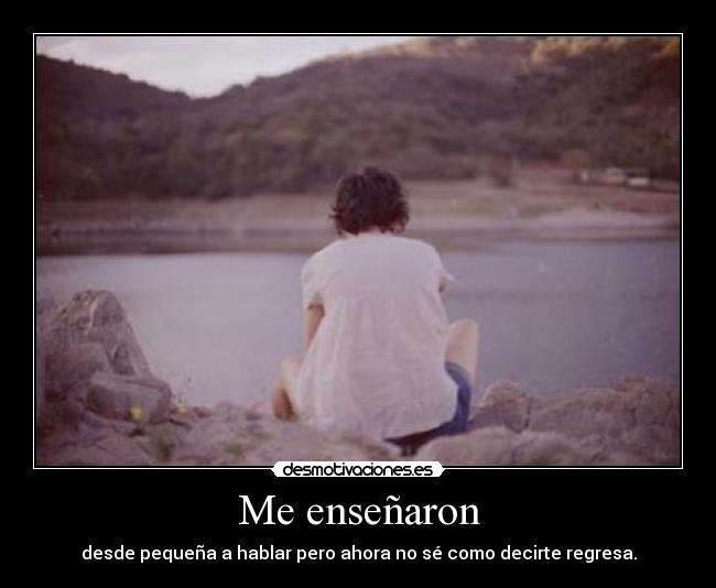 Me enseñaron - 