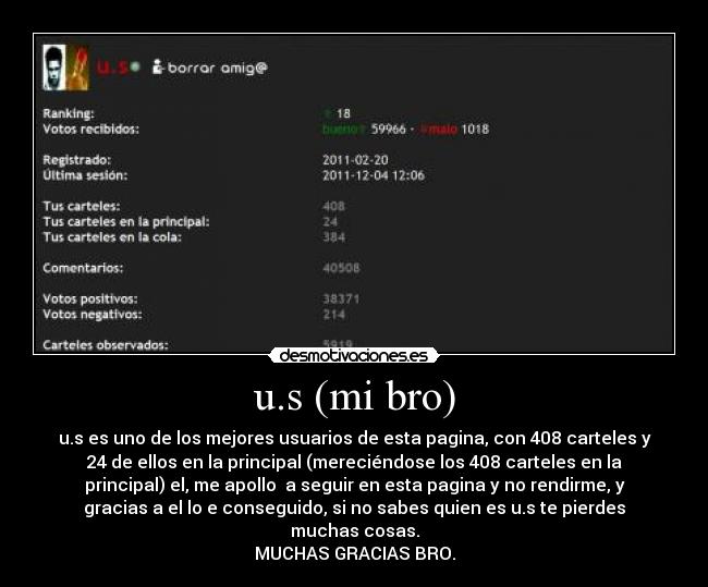 u.s (mi bro) -