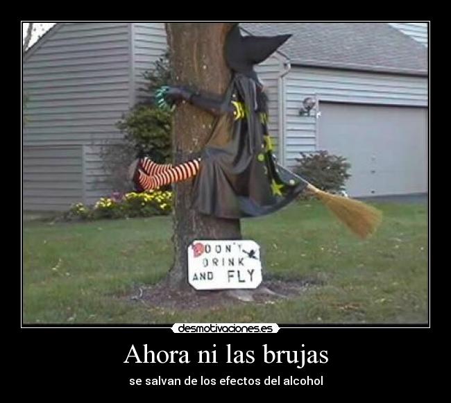 Ahora ni las brujas -