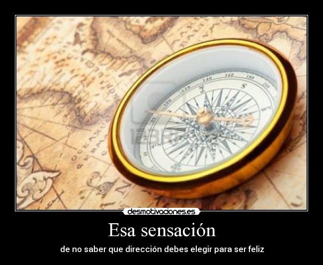 carteles brujula direccion desmotivaciones