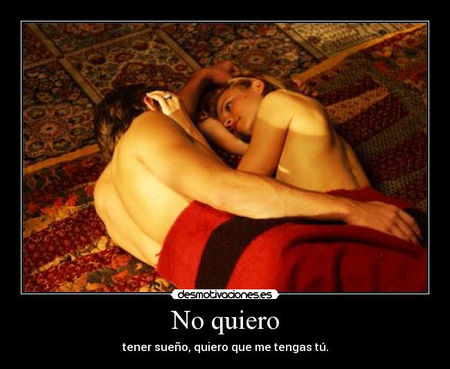No quiero - 