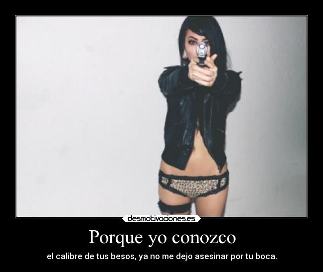 Porque yo conozco - 