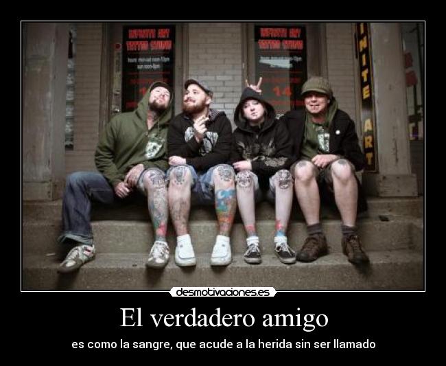 El verdadero amigo -