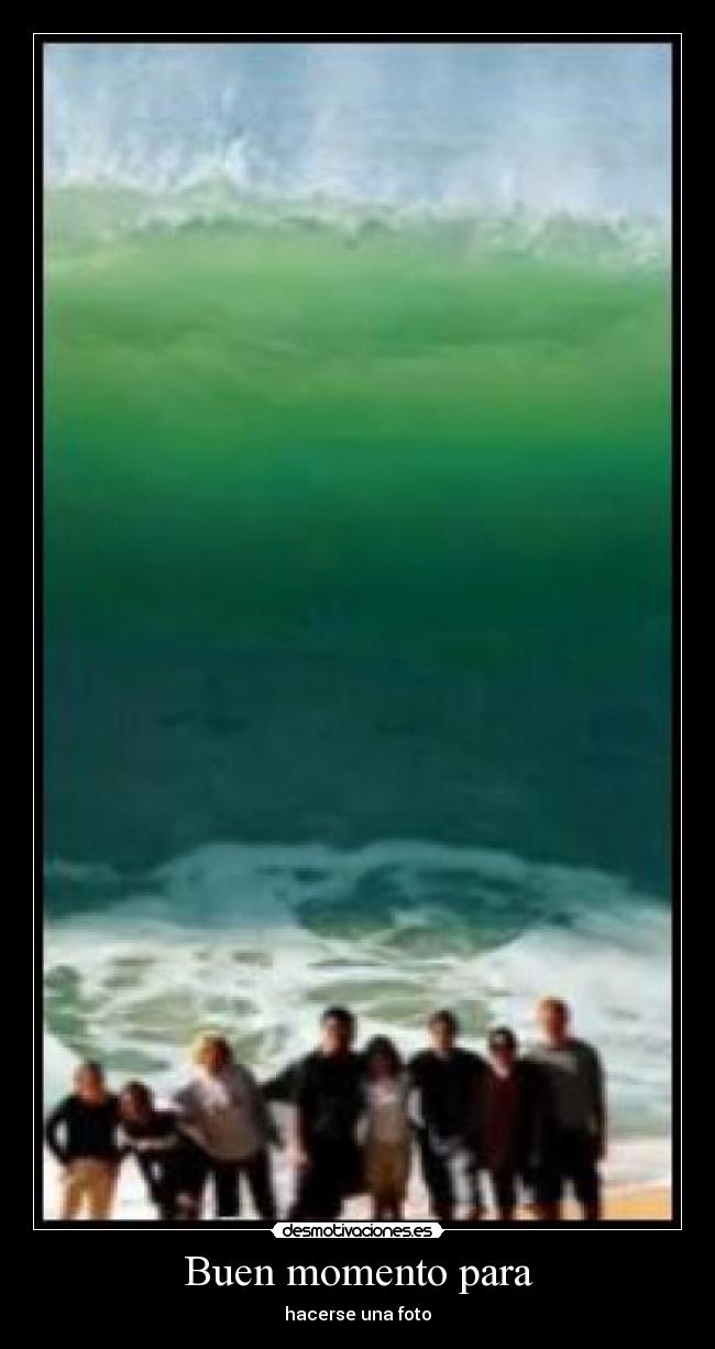 Buen momento para - hacerse una foto