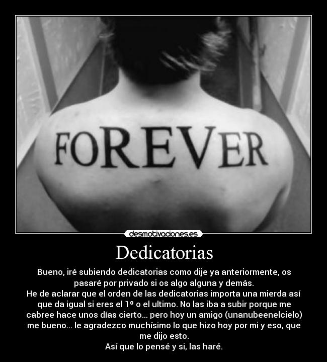 carteles steelwings4woods dedicatorias presentacion desmotivaciones