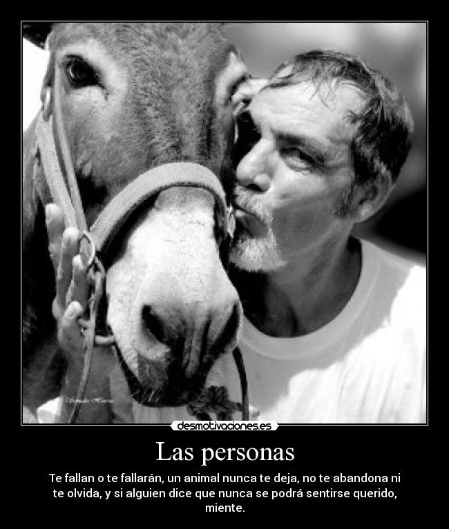 Las personas -