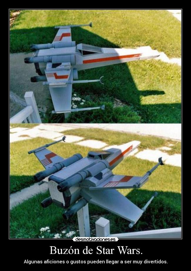 Buzón de Star Wars. - 