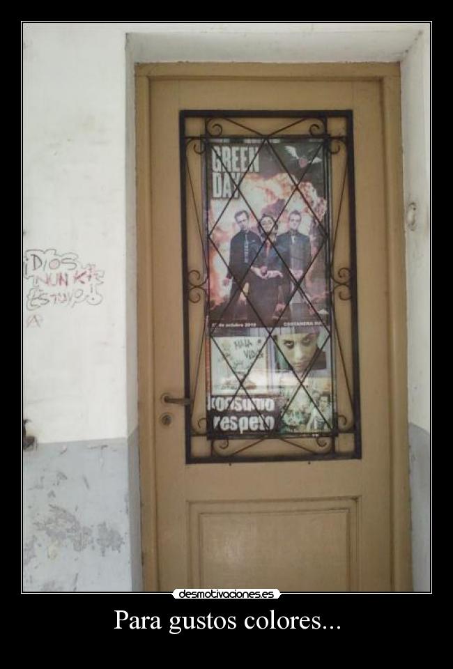 Para gustos colores... - 