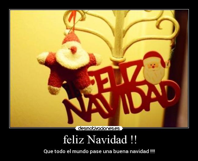 feliz Navidad !! -