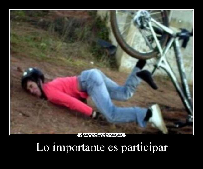 Lo importante es participar -