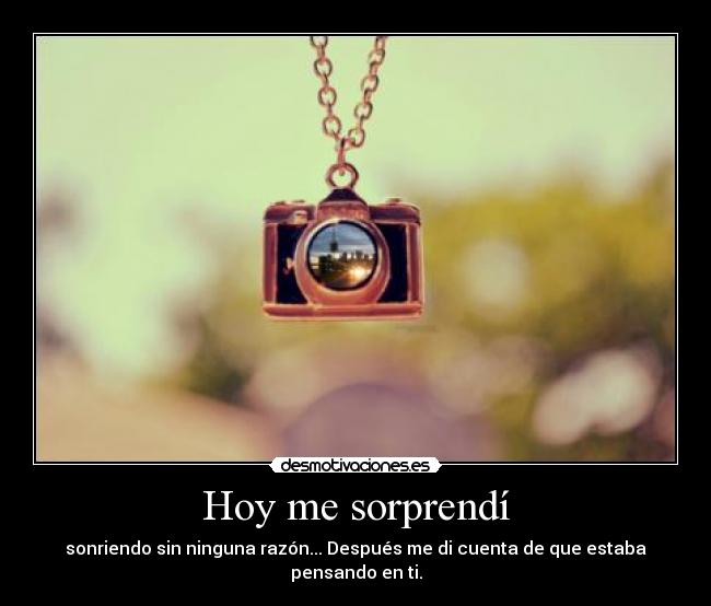 Hoy me sorprendí - 