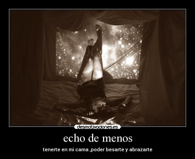 echo de menos - 