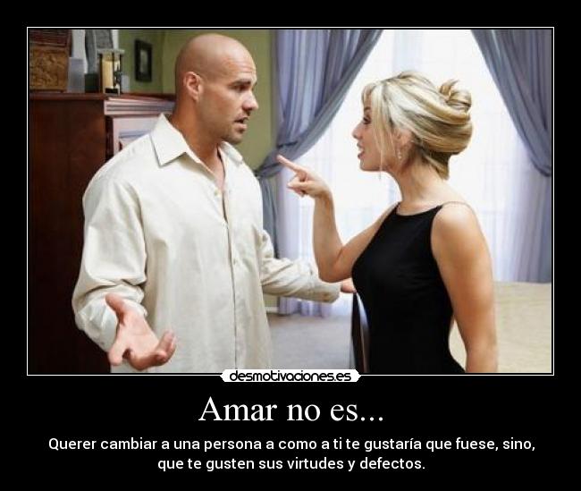 Amar no es... -