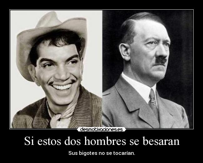 Si estos dos hombres se besaran -