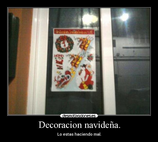 Decoracion navideña. - 