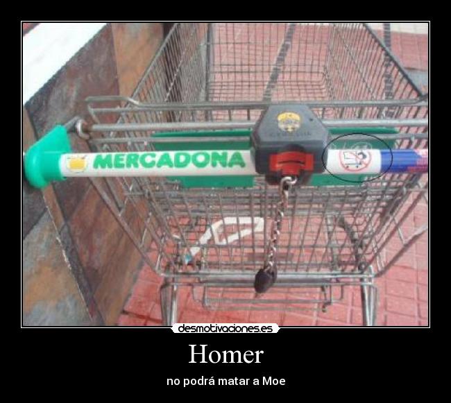 Homer - no podrá matar a Moe