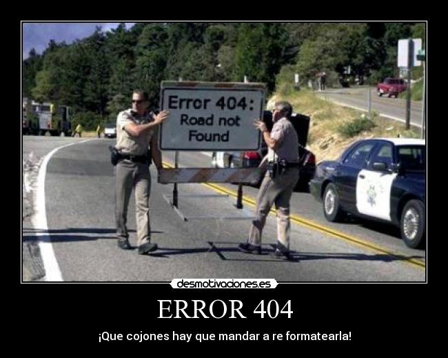 ERROR 404 -