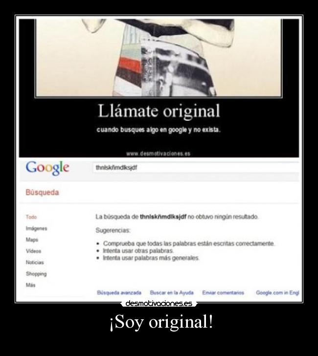 ¡Soy original! - 