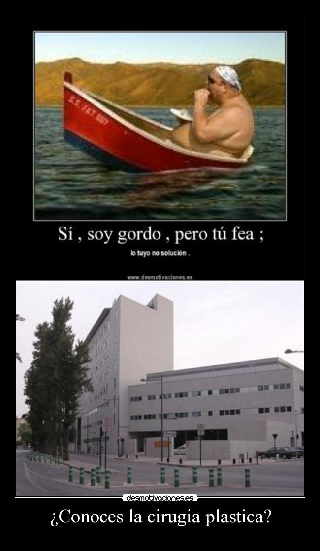 ¿Conoces la cirugia plastica? -