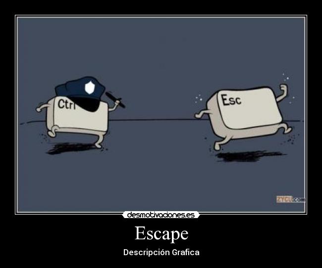 Escape - Descripción Grafica