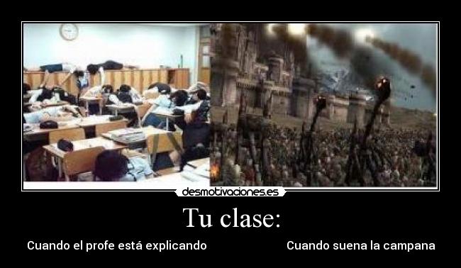 Tu clase: - 