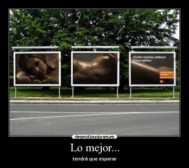 Lo mejor... - 
