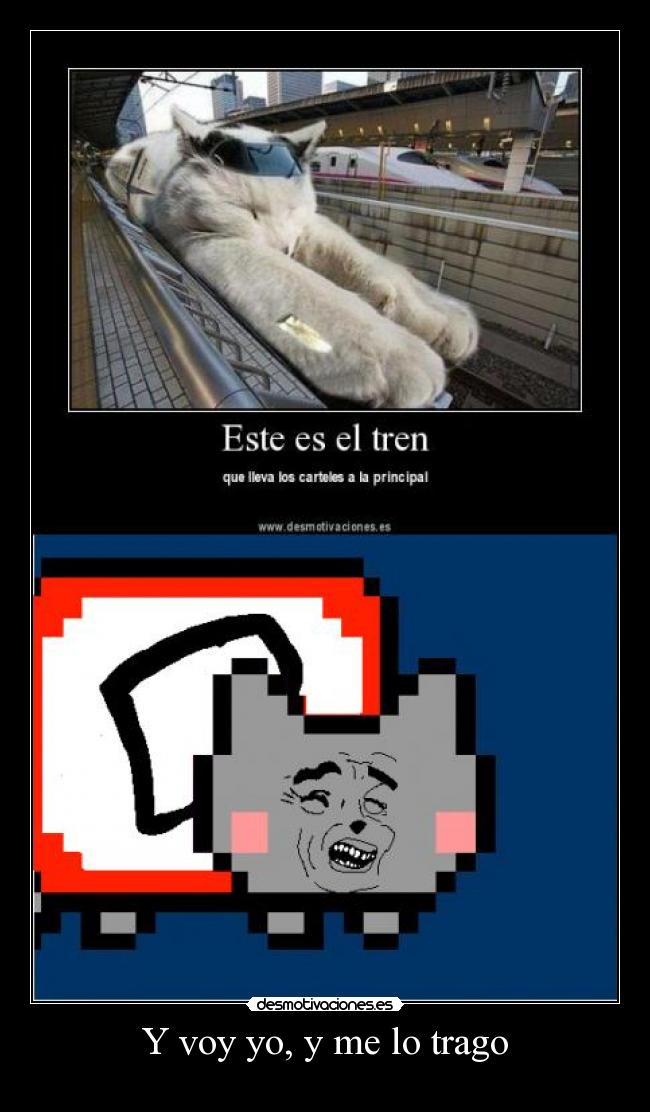 Y voy yo, y me lo trago -