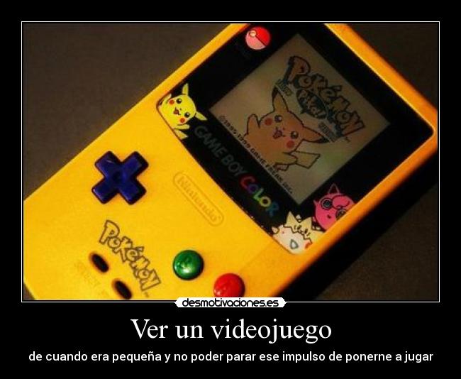 Ver un videojuego - 