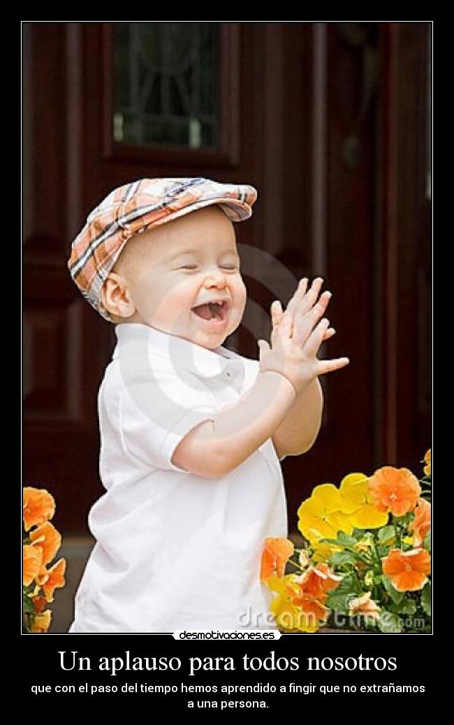 Un aplauso para todos nosotros -