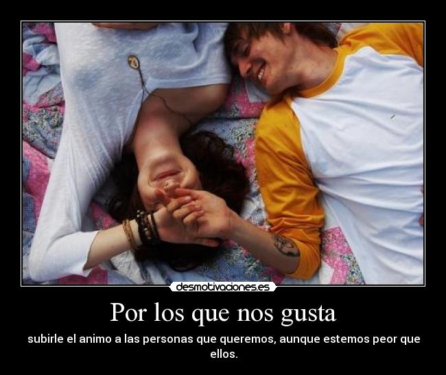 Por los que nos gusta -