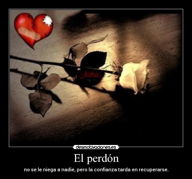 El perdón -