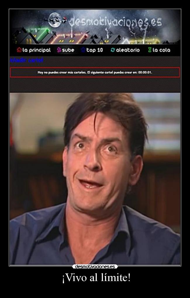 ¡Vivo al límite! -