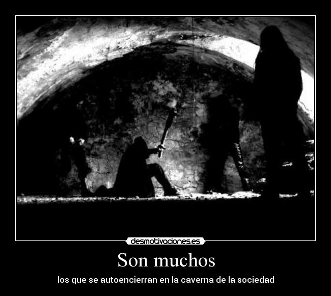 carteles nart bellum veritatis caverna autoculpables platontontontontontonton desmotivaciones