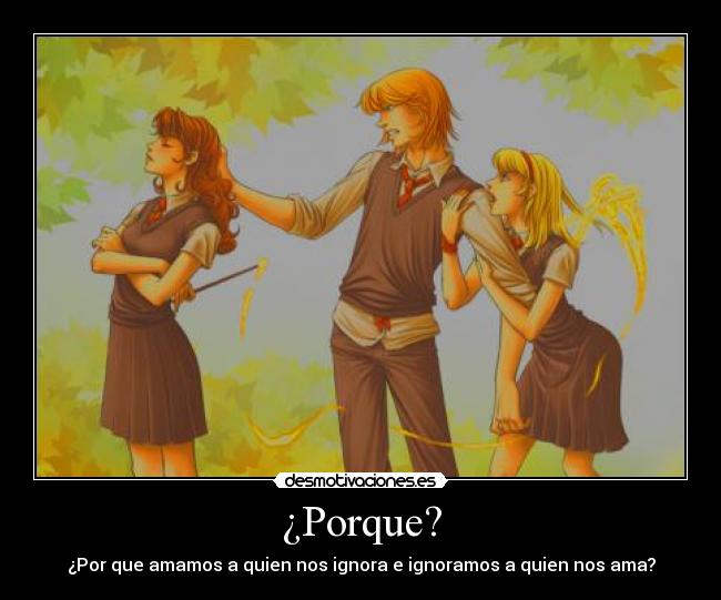 ¿Porque? -