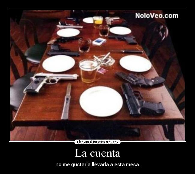 La cuenta - 