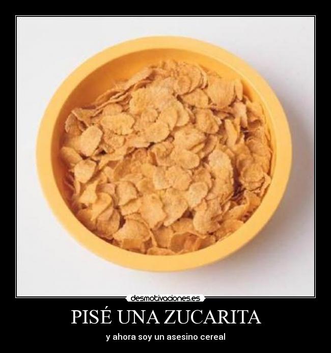 PISÉ UNA ZUCARITA -