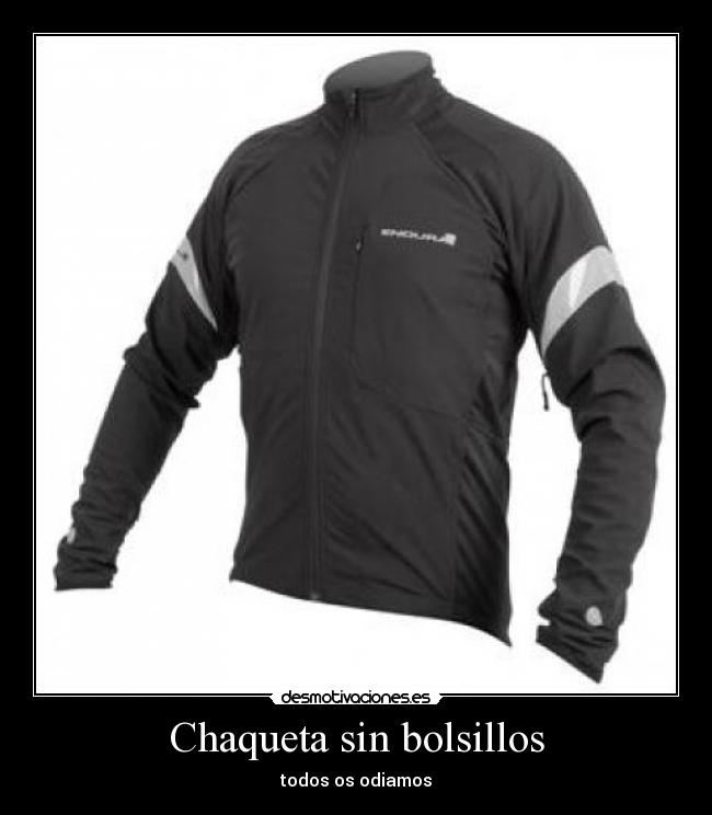Chaqueta sin bolsillos -