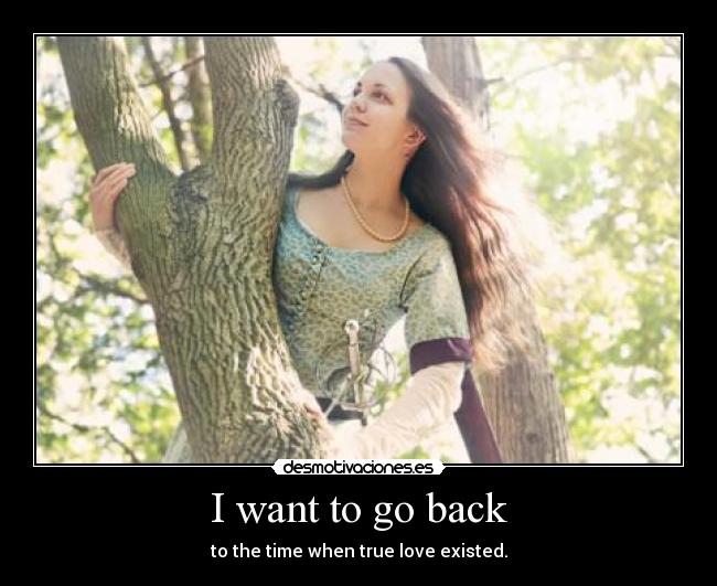 I want to go back -